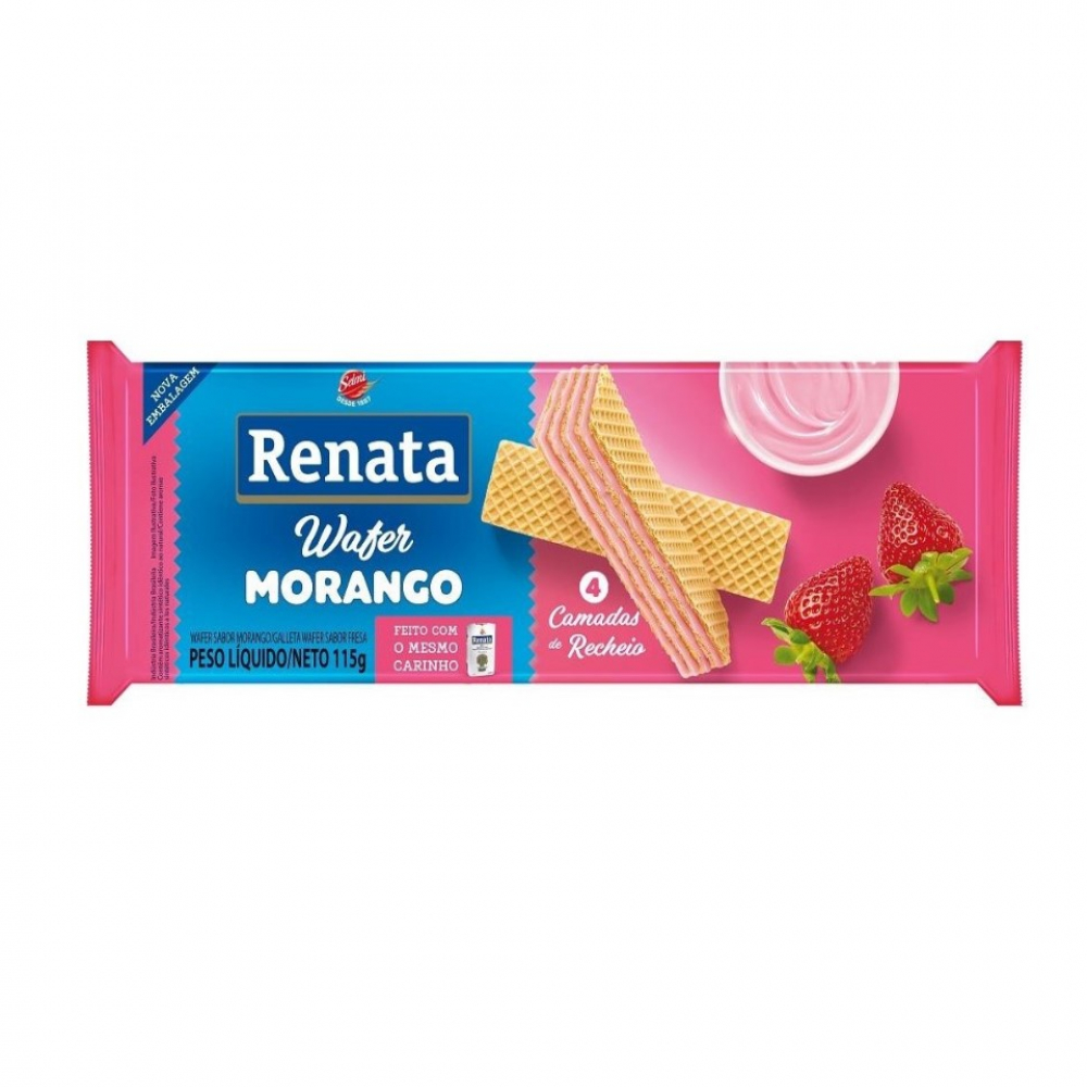 Sorbetos Rellenos Con Sabor A Fresa Renata 115 G 4 1 Oz