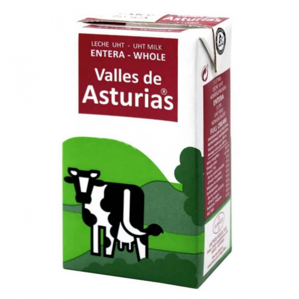 Leche Entera Valles De Asturias 1 L Supermarket 23 Es Una Tienda