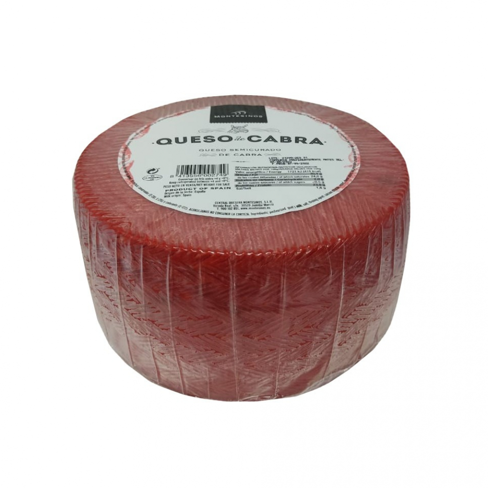 Queso Semiduro De Cabra Montesinos Kg Lb Supermarket