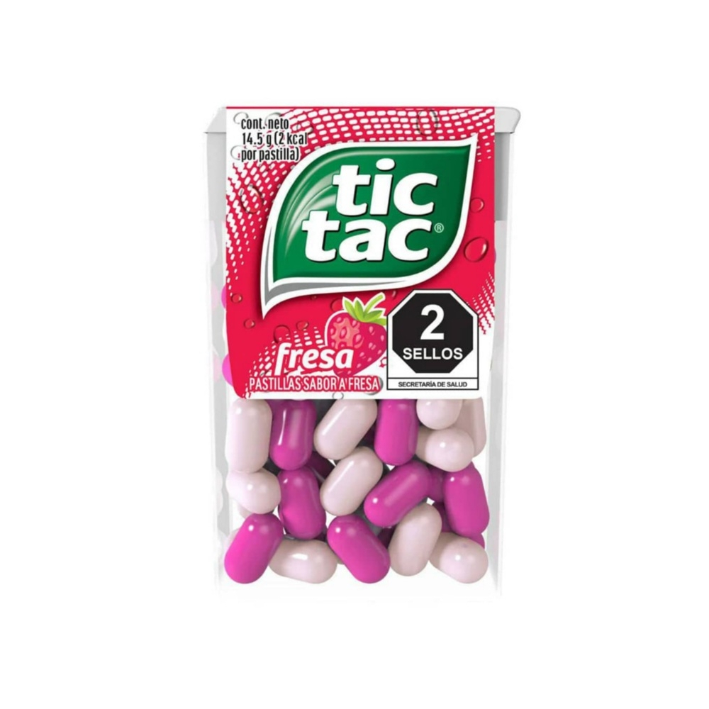 Pastillas Con Sabor A Fresa Tic Tac 14 5 G Supermarket 23 Es Una