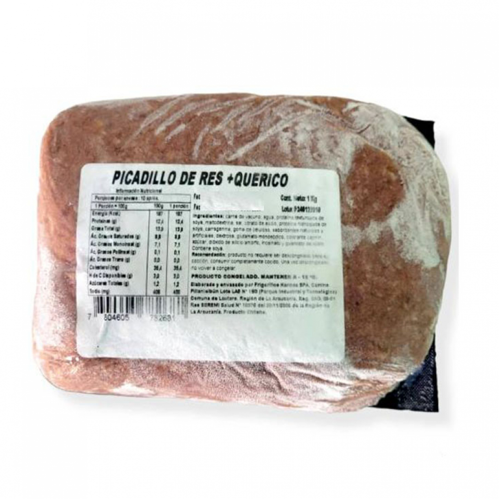 Picadillo De Res Querico Kg Lb Supermarket Es Una