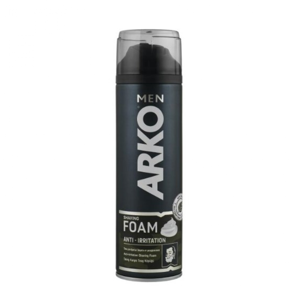 Espuma de afeitar anti irritación para hombres Arko 200 ml