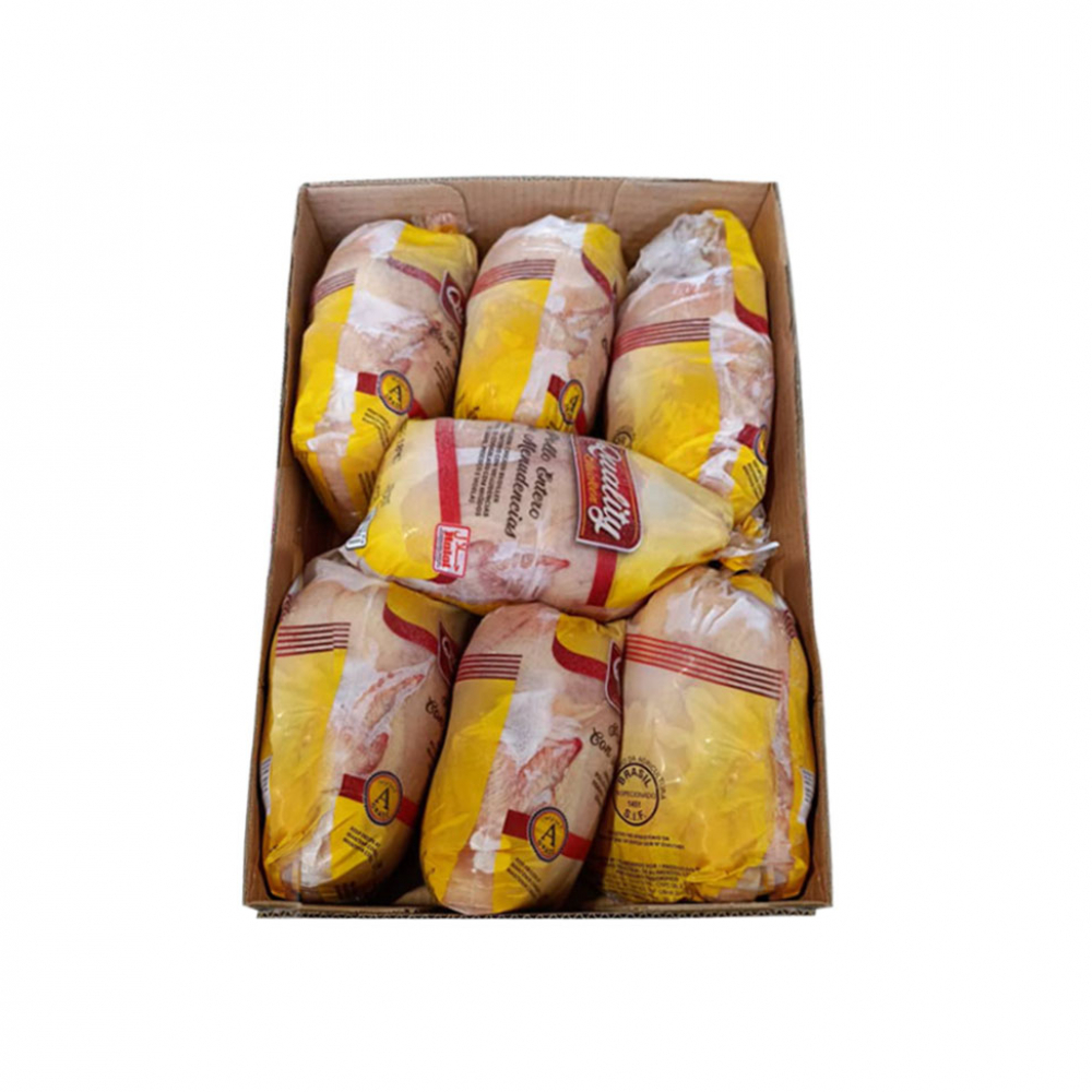 Caja De Pollo Entero Con Menudencias 17 15 Kg 37 81 Lb