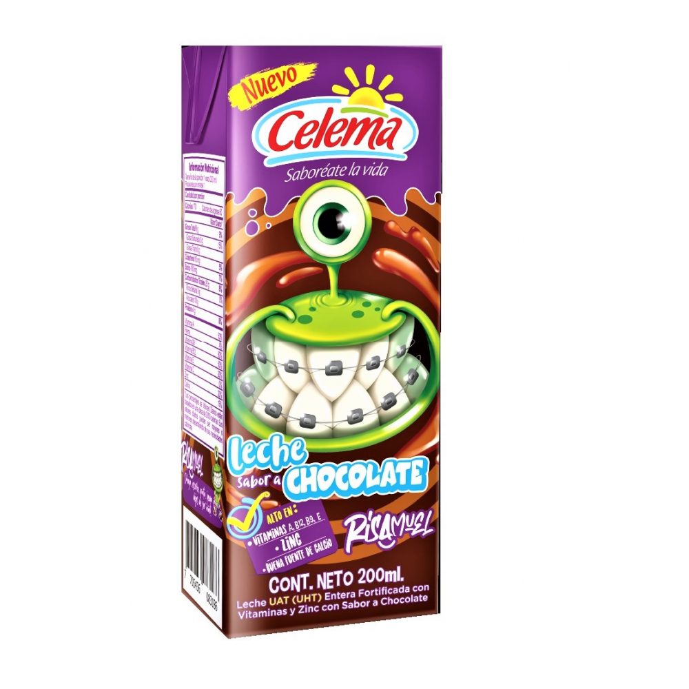 Leche Con Sabor A Chocolate Celema Ml Supermarket Es Una