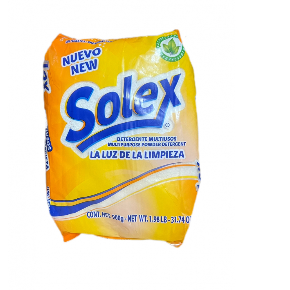 Detergente En Polvo Solex G Lb Supermarket Es Una