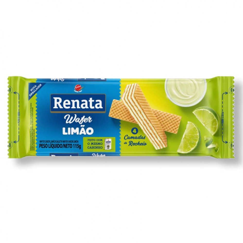 Sorbeto sabor vainilla con relleno sabor limón Renata 115 g 4 06 oz