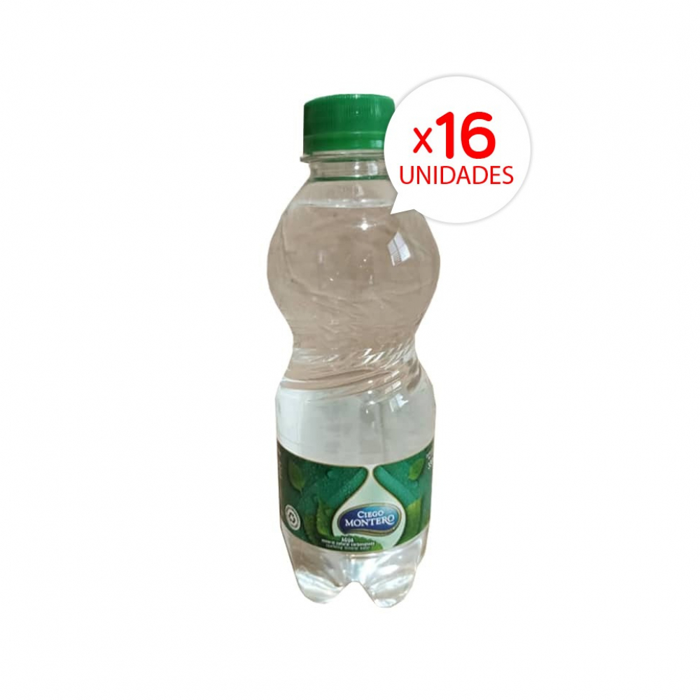 Agua Mineral Natural Carbonatada Ciego Montero X Ml