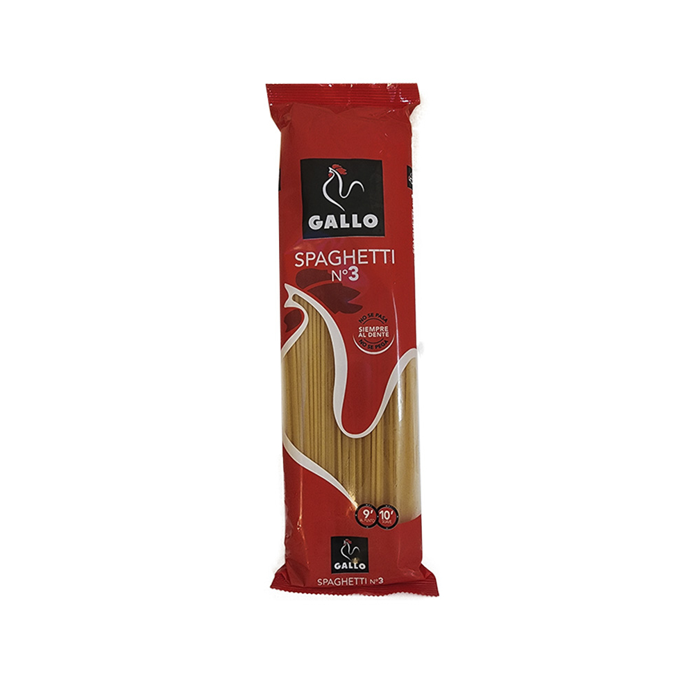 Espaguetis No 3 Gallo 450 G 15 87 Oz Supermarket 23 Es Una