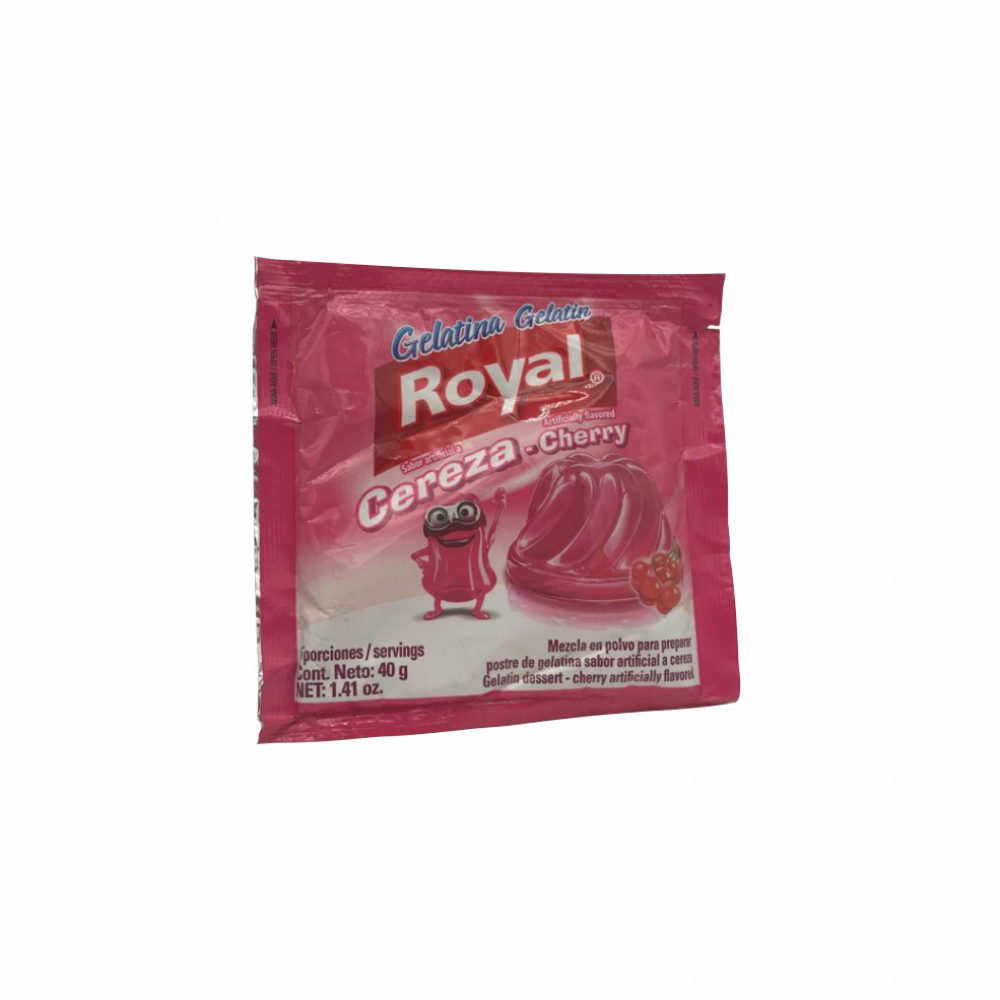 Gelatina Sabor Cereza Royal G Oz Supermarket Es Una