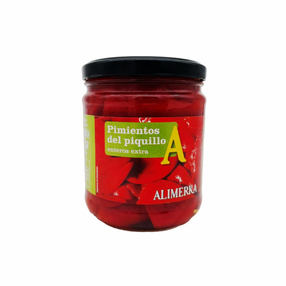 Pimientos Del Piquillo Enteros Alimerka 380 G 13 40 Oz