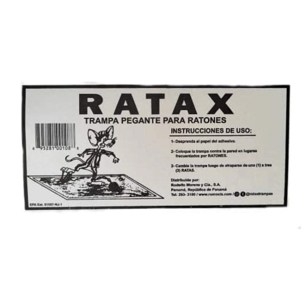 Trampa Pegante Para Ratones Ratax Supermarket Es Una Tienda Para