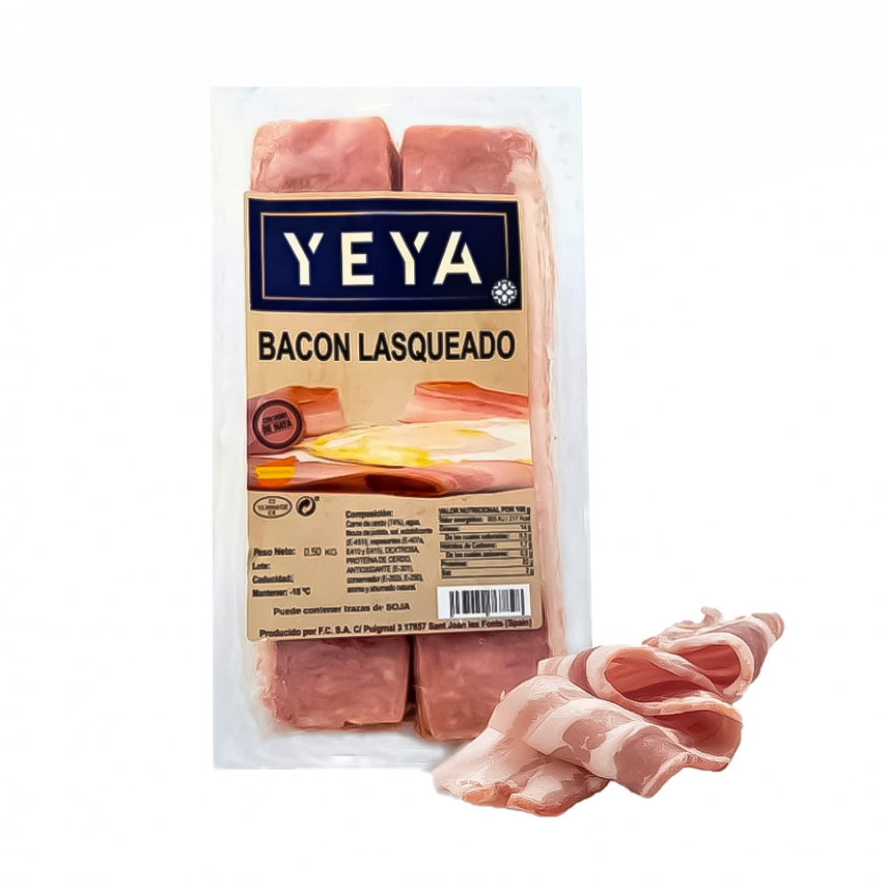 Yeya Sliced Bacon 500 G 1 10 Lb Online Agency To Buy And Send