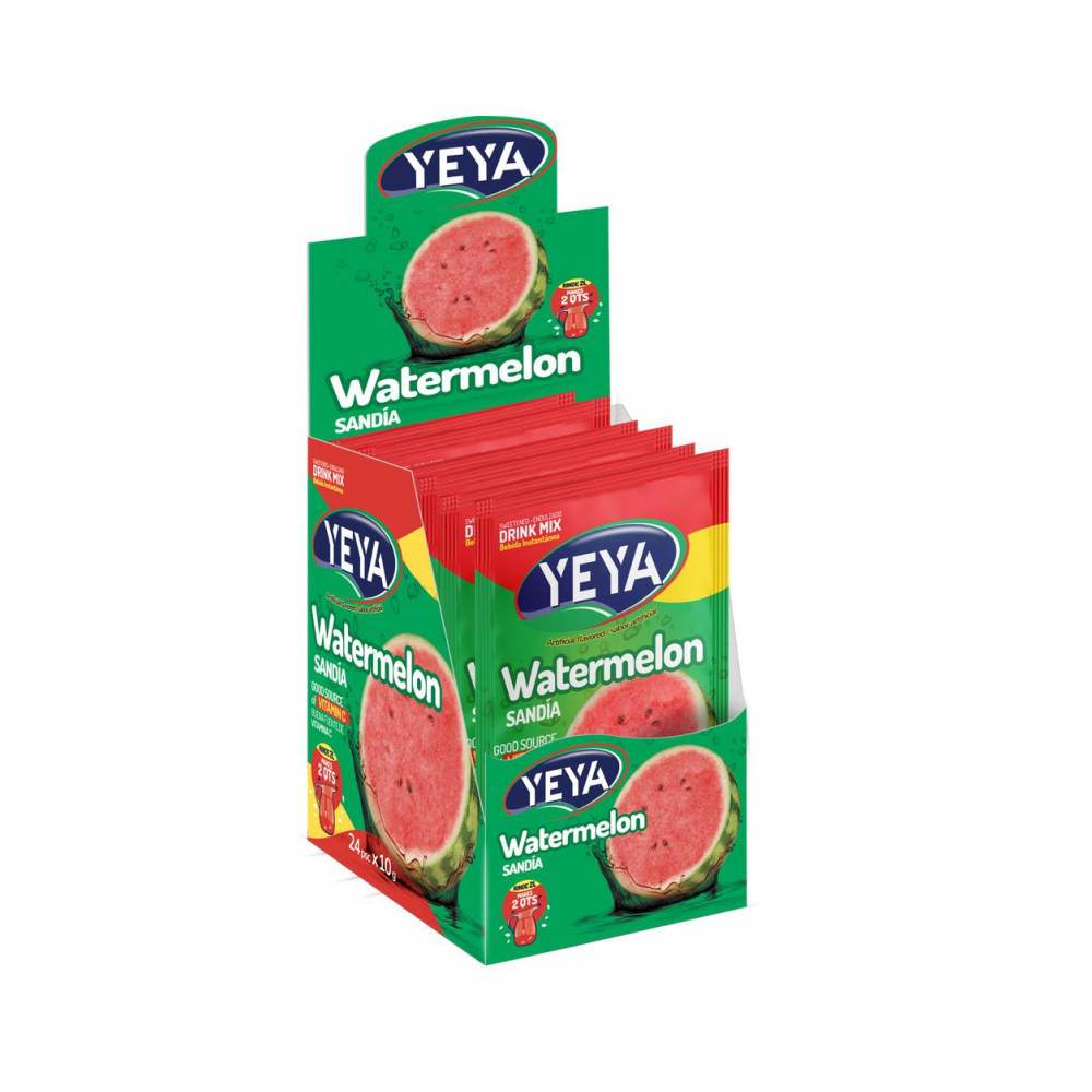 Refresco instantáneo sabor a melón Yeya 24 x 10 g Supermarket 23 es