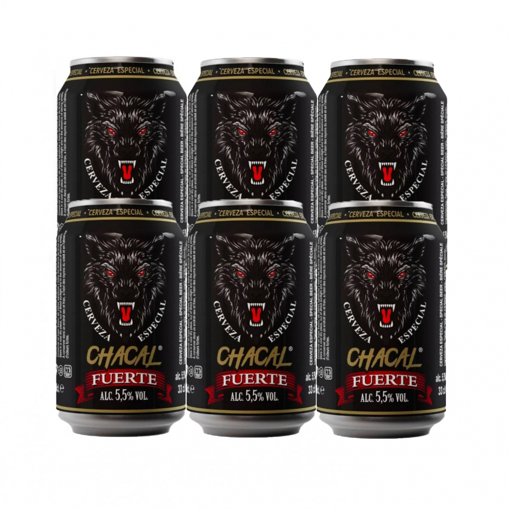 Cerveza Chacal Fuerte 6 X 330 Ml Supermarket 23 Es Una Tienda Para