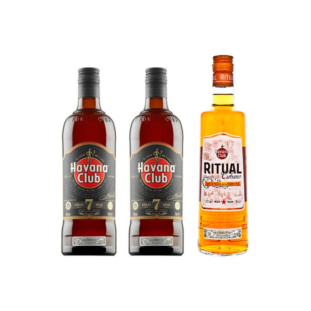 Estuche De Dos Rones A Ejo A Os Vol Havana Club Ron Ritual