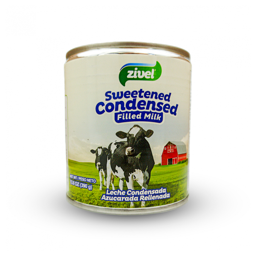 Leche Condensada Azucarada Rellenada Zivel G Oz