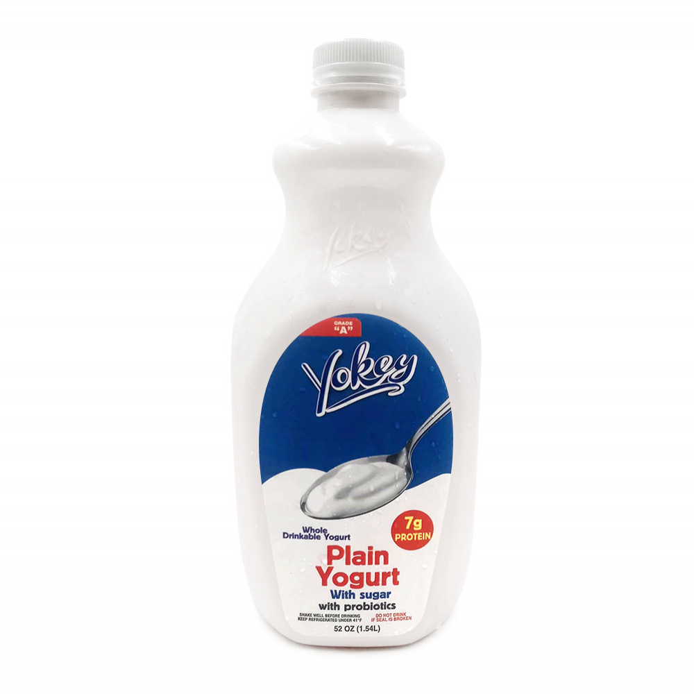 Yogurt natural con azúcar y probióticos Yokey 1 54 L Supermarket 23