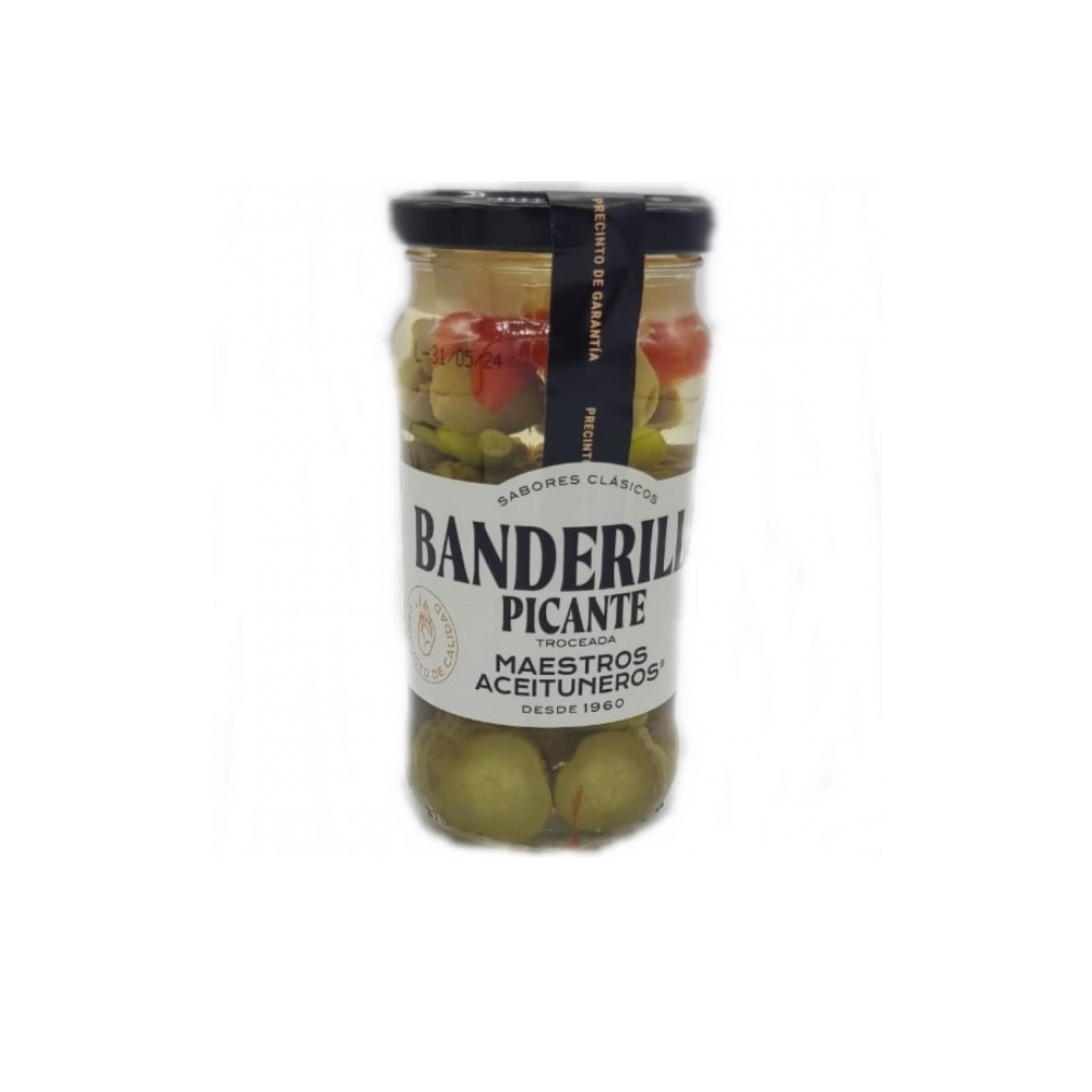 Banderilla Picante Maestros Aceituneros 345 G 12 17 Oz