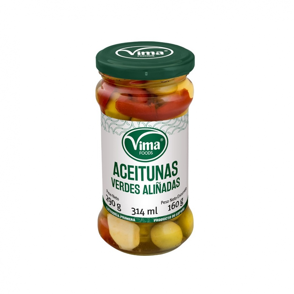 Aceitunas Verdes Ali Adas Vima Foods G Oz Supermarket