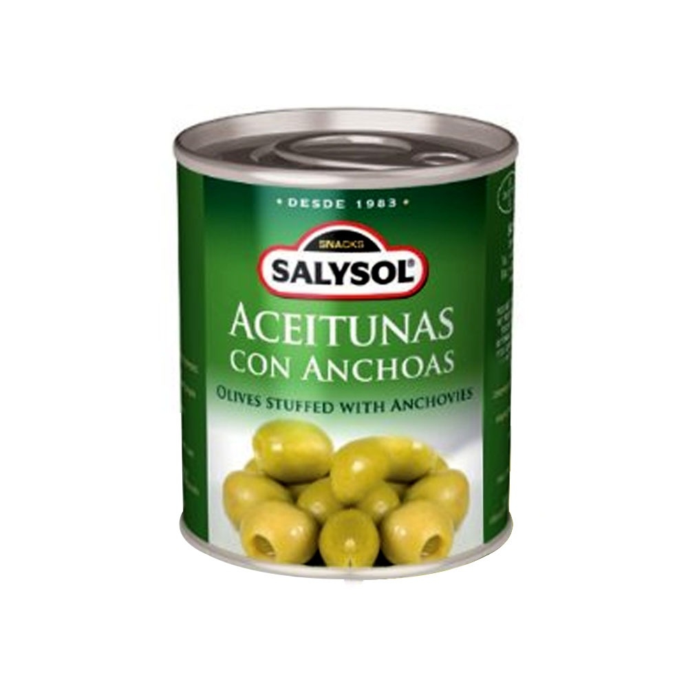 Aceituna Con Anchoa Salysol 50 G 1 76 Oz Supermarket 23 Es Una