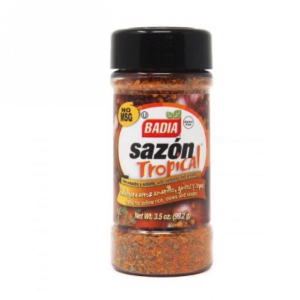 Sazón Tropical Con Cilantro Y Achiote Badia 99 2 G 3 5 Oz