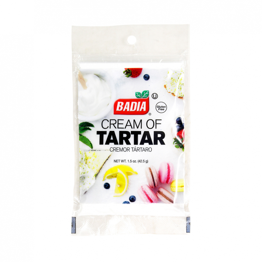  McCormick CREAM OF TARTAR 1.5oz (4 Pack) : Cream Of Tartar  Spices And Herbs : Grocery & Gourmet Food