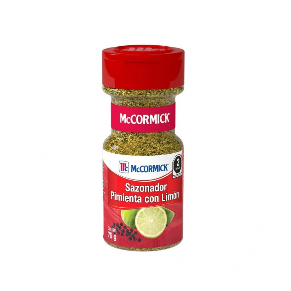 Lemon Pepper Seasoning MCCORMICK MARCA EXCLUSIVA