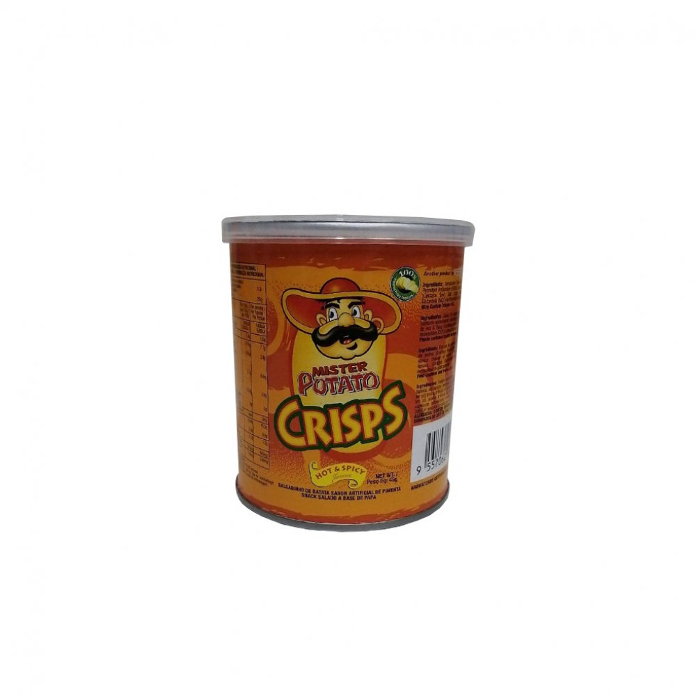 Mister Potato Crisp Hot and Spicy 160 gr –