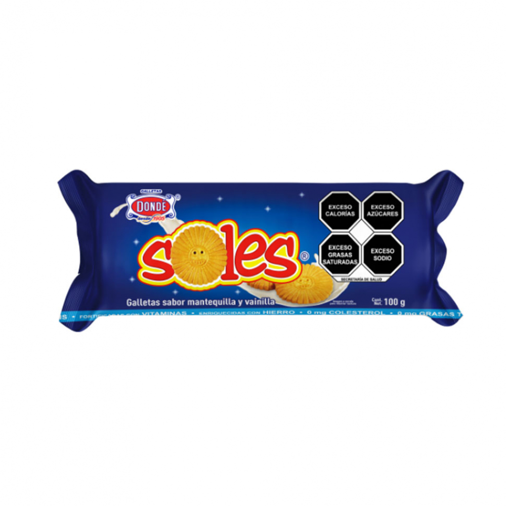 Galletas soles Dondé 100 g 3 52 oz Supermarket 23 es una Tienda