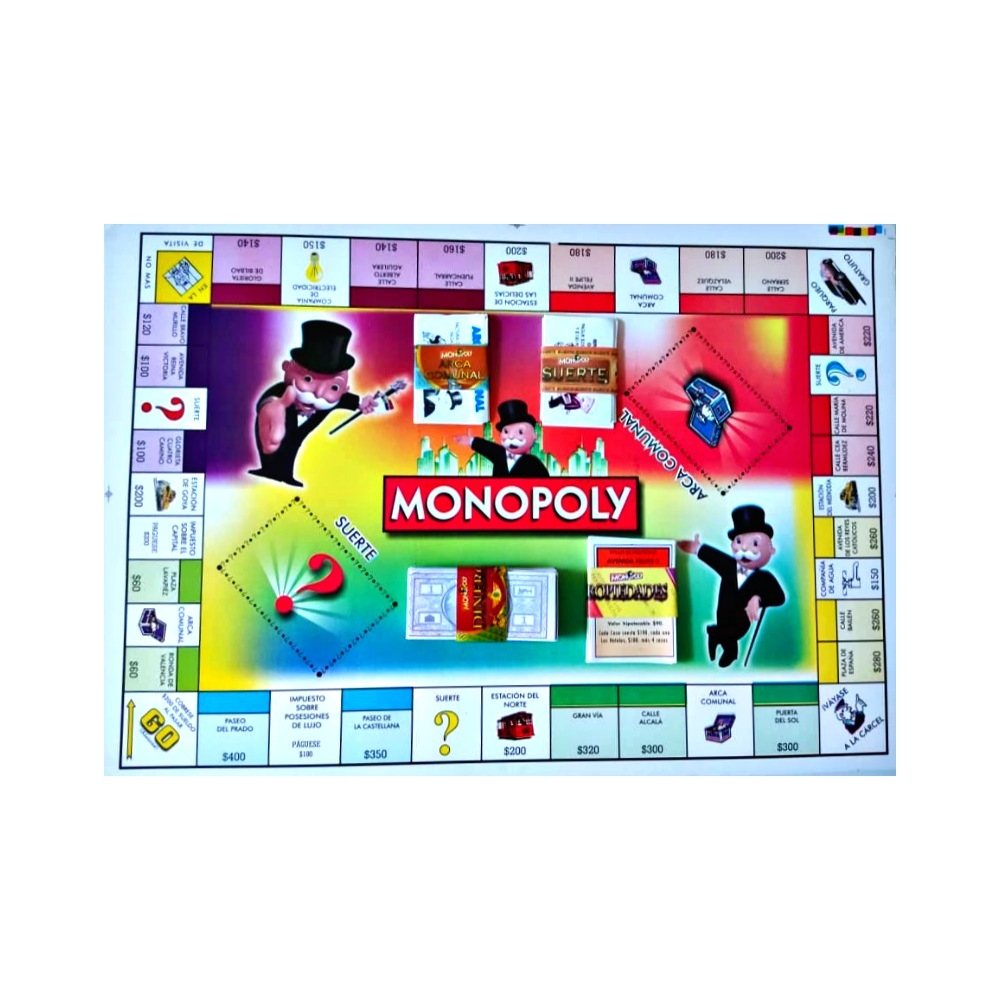 Juego De Monopolio Supermarket 23 Es Una Tienda Para Envíos Y Compras De Alimentos