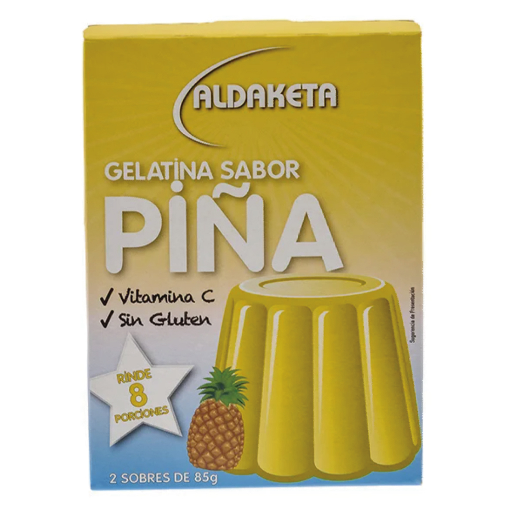 Gelatina Royal sabor cereza, sin azucar, sin gluten, 25 g (Pack x 8 sobres)