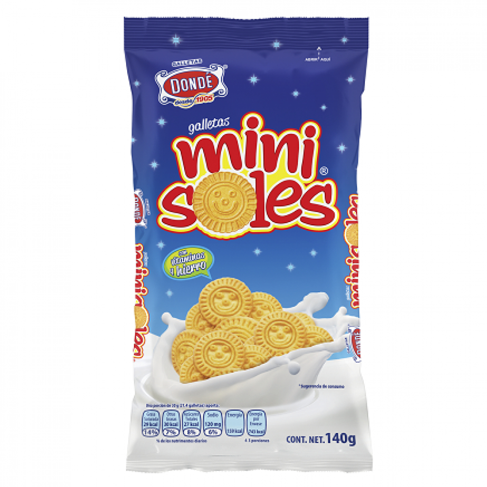 Galletas Mini Soles Dond G Oz Supermarket Es Una Tienda Para Env Os Y Compras