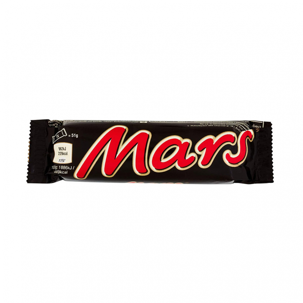 Mars milk caramel chocolate (51 g)