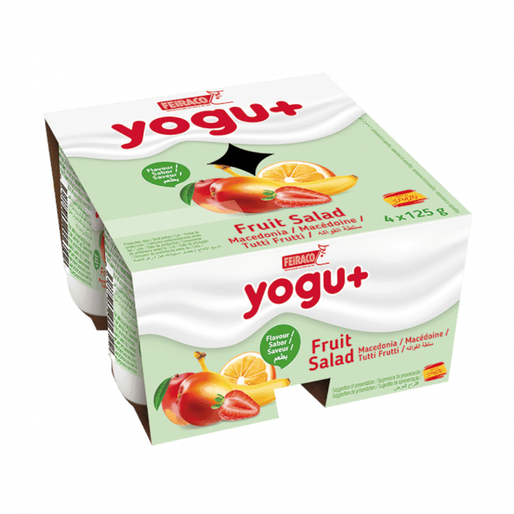 Yogurt De Macedonia Yogu Feiraco 4 X 125 G 44 Oz Supermarket 23