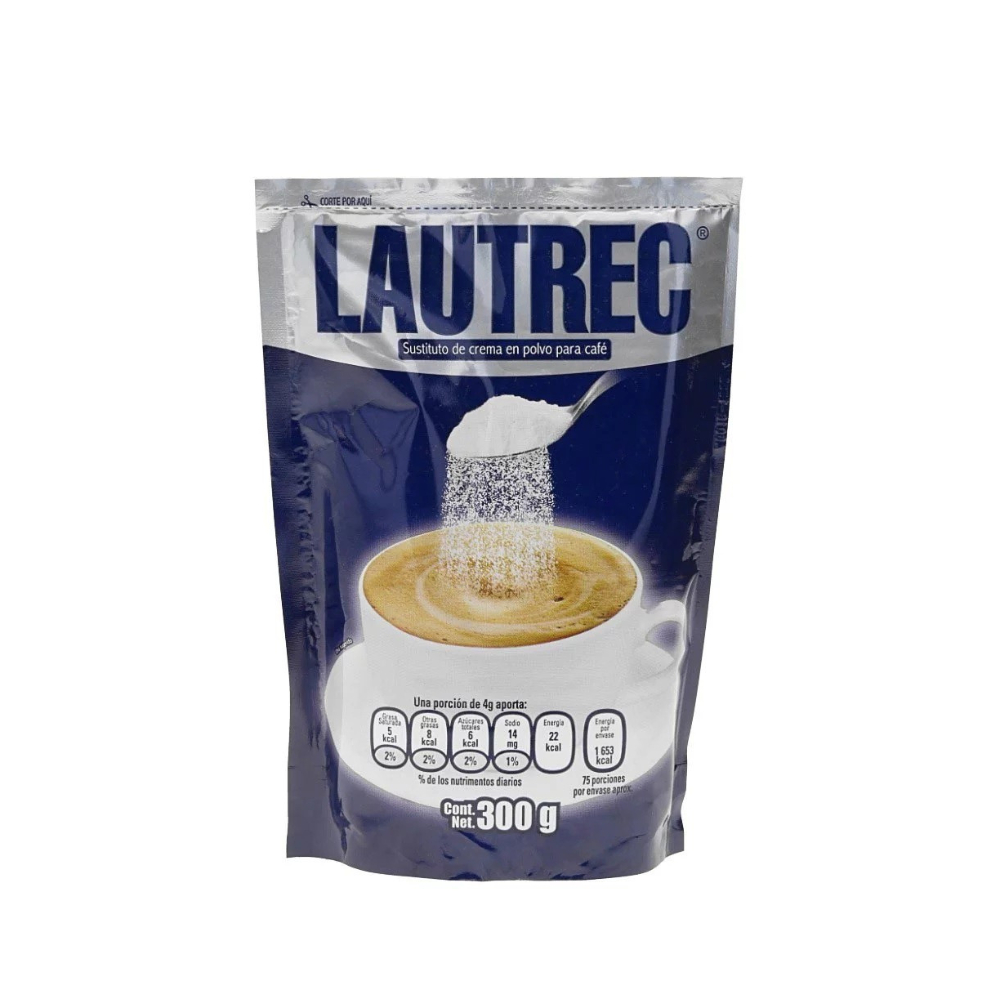 Sustituto de crema en polvo para café Lautrec (300 g /  oz) |  Supermarket 23 es una Tienda para envíos y Compras de alimentos,  electrodomésticos, regalos,etc. Pagos con tarjetas de crédito.