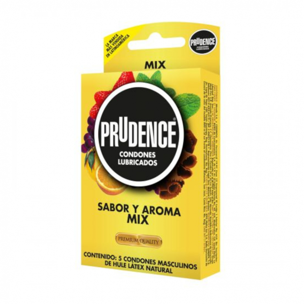 Prudence condoms flavour and aroma mix (5 pcs.)  Online Supermarket. Items  from Panama and Miami to Cuba