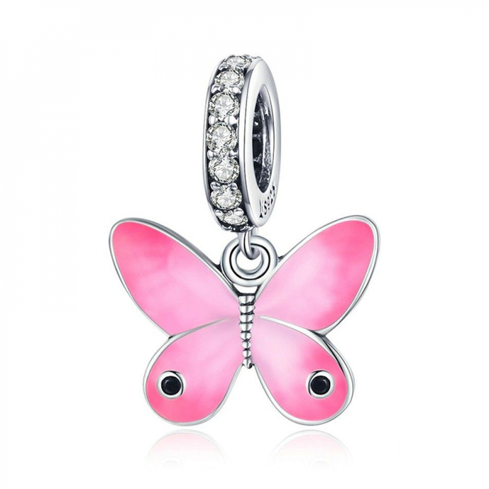 Style Pandora pink butterfly dangle Charm | Online Store. Supermarket