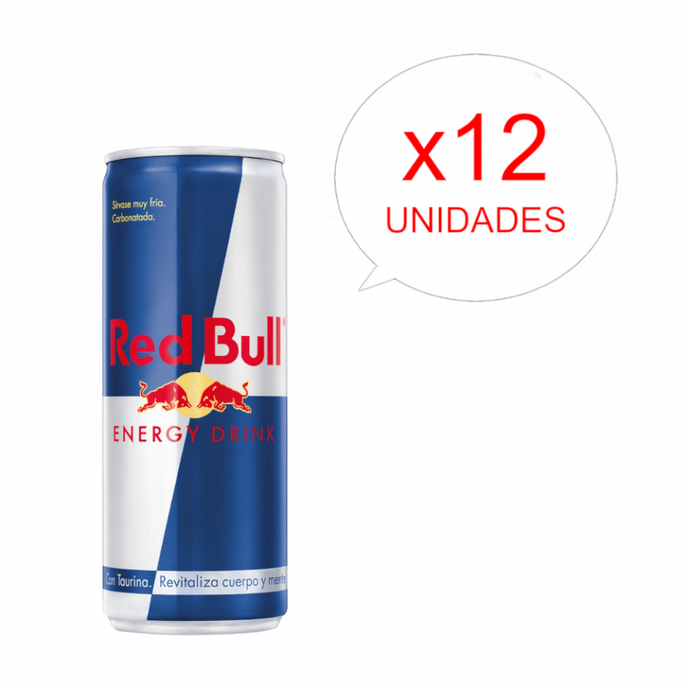 Red Bull energy drink (12 x 250 ml) | Agency to and Send Food, Meat, Packages, Gift