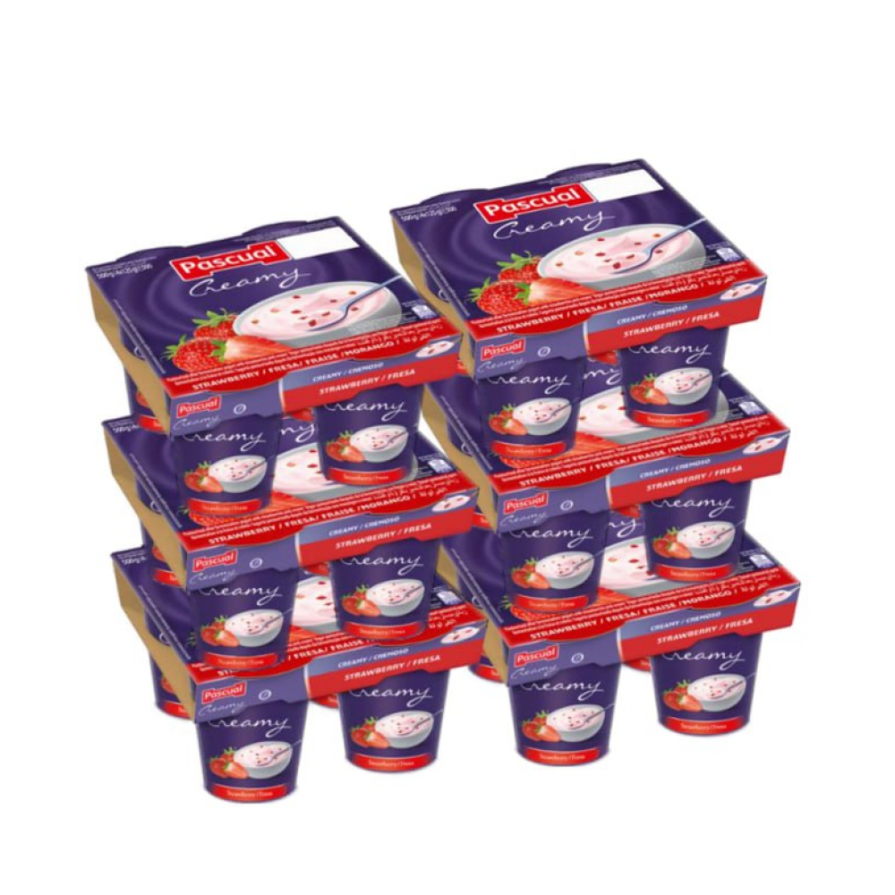 Yogurt Cremoso Con Sabor A Fresa Pascual X G Oz Supermarket Es Una Tienda