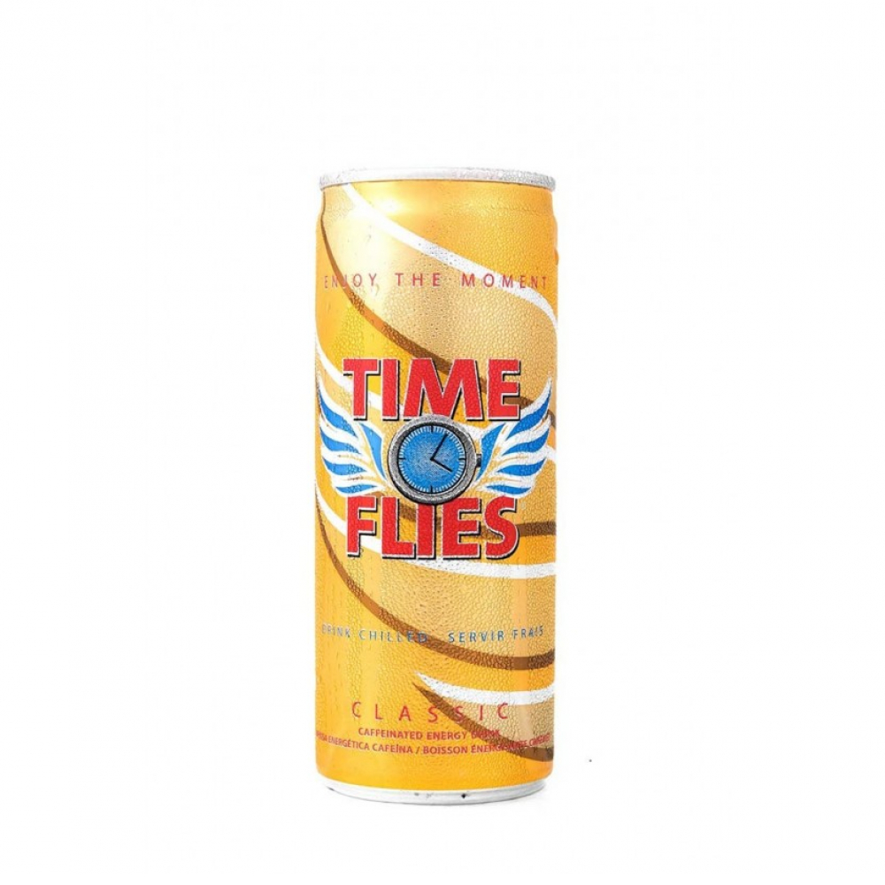 Time Flies Energy Drink (250 ml)  Online Agency to Buy and Send Food,  Meat, Packages, Gift