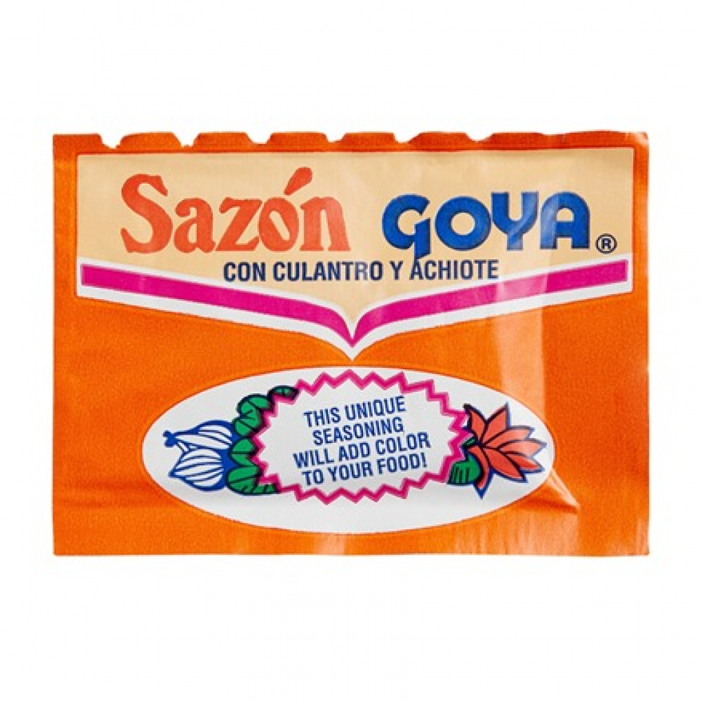 Sazón Goya Con Culantro Y Achiote Goya 5 G Supermarket 23 Es Una