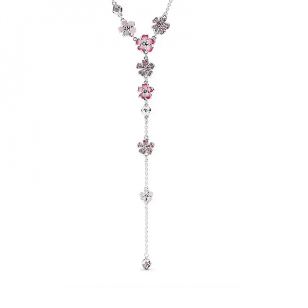 PANDORA : Blue Pansy Flower Pendant Necklace - Annies Hallmark and  Gretchens Hallmark $115.00