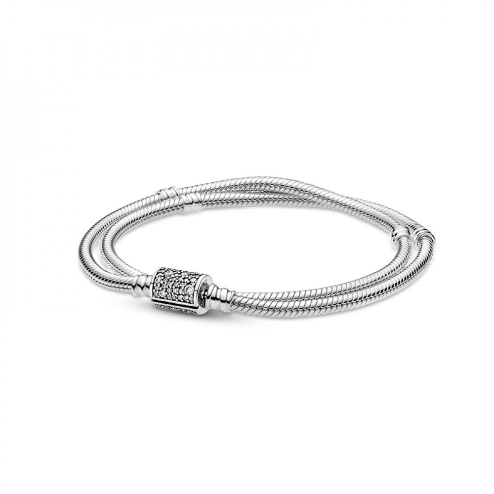 Snake chain pandora bracelet hotsell