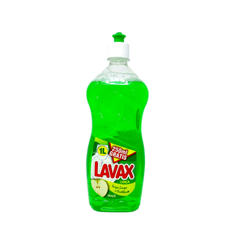 Lavavajillas líquido manzana Lavax (1 L)  Supermercado Online. Items desde  desde Panama y Miami con Envíos a Cuba