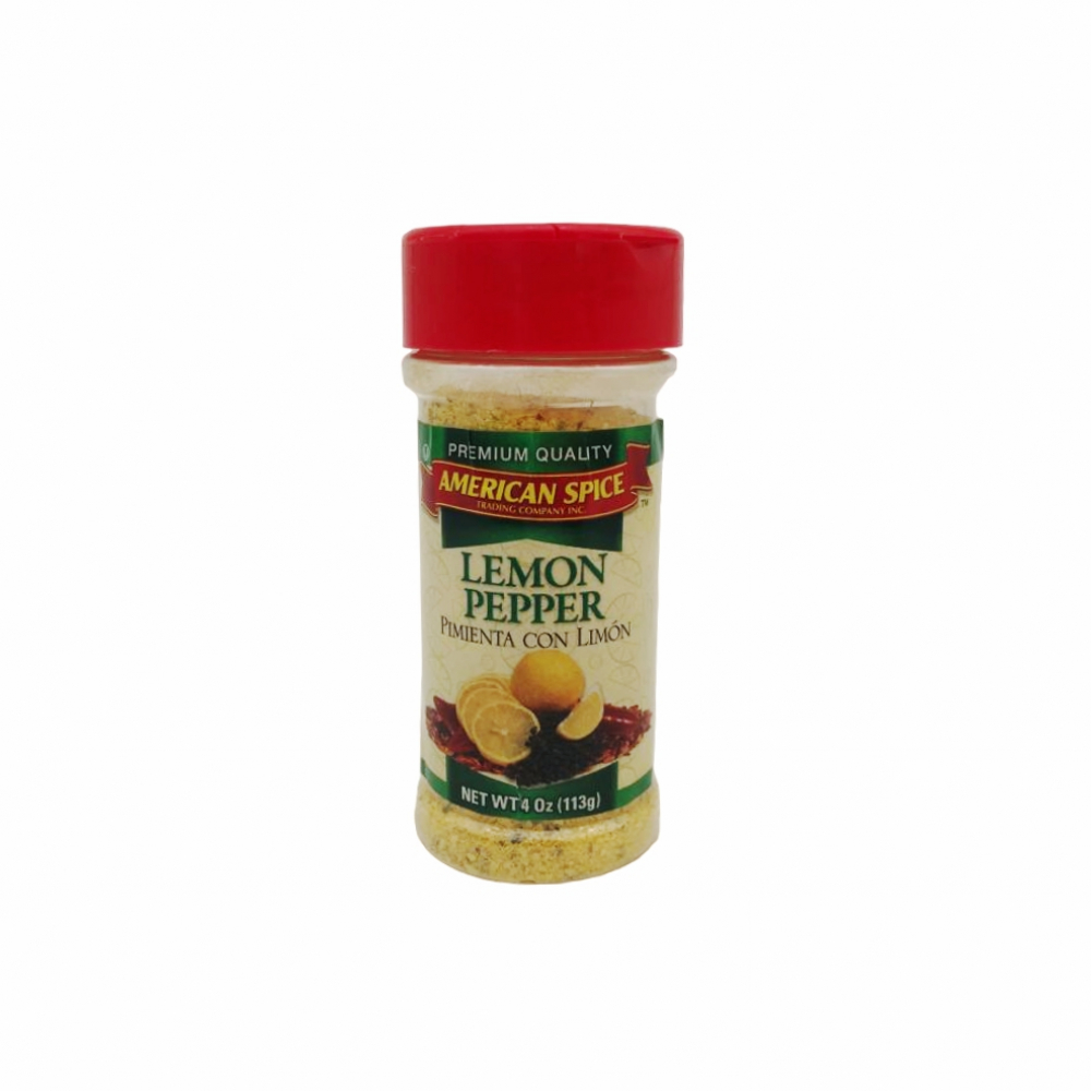 iSpice Condimento de limón y pimienta, especias y condimentos para cocinar,  condimentos de limón y pimienta, especias de condimento de 9 onzas de