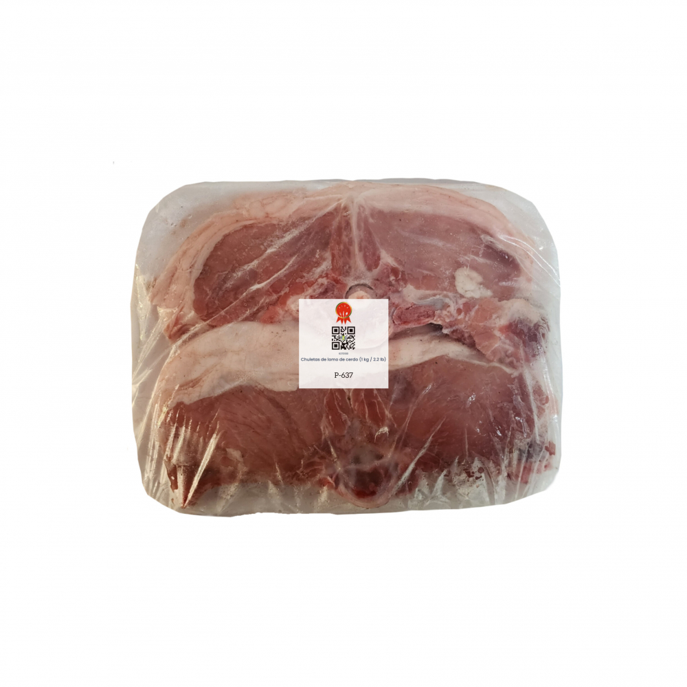 Chuletas De Lomo De Cerdo Kg Lb Supermarket Es Una Tienda Para Env Os Y Compras