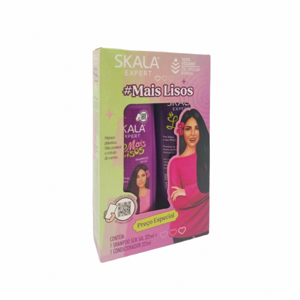 Mais Lisos Skala Expert shampoo and conditioner kit (2x 325ml)