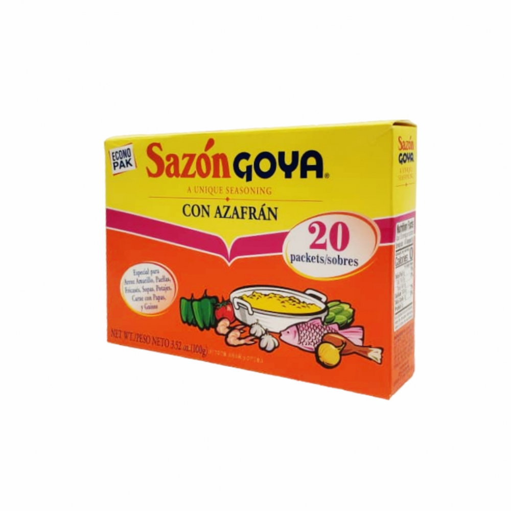 Sazón Con Azafrán Goya 100 G 3 52 Oz Supermarket 23 Es Una Tienda