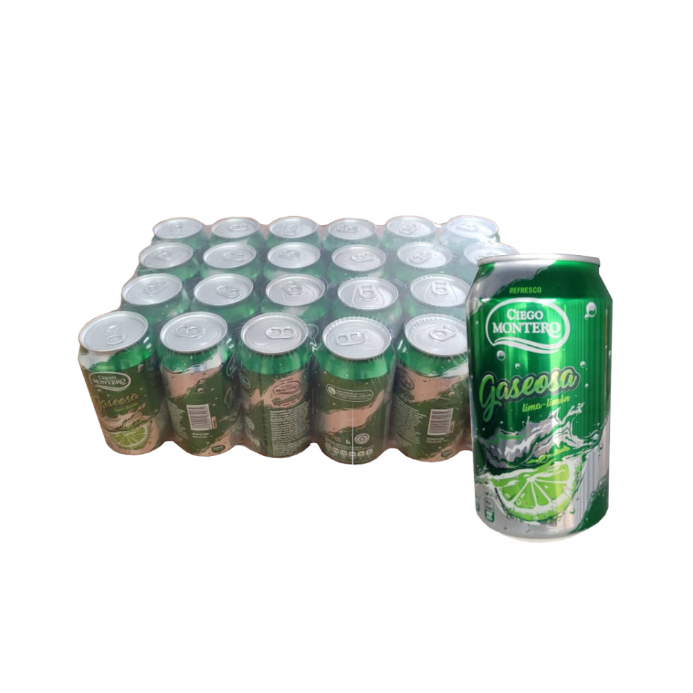 Ciego Montero lemon-lime soft drink (24 x 355 ml)