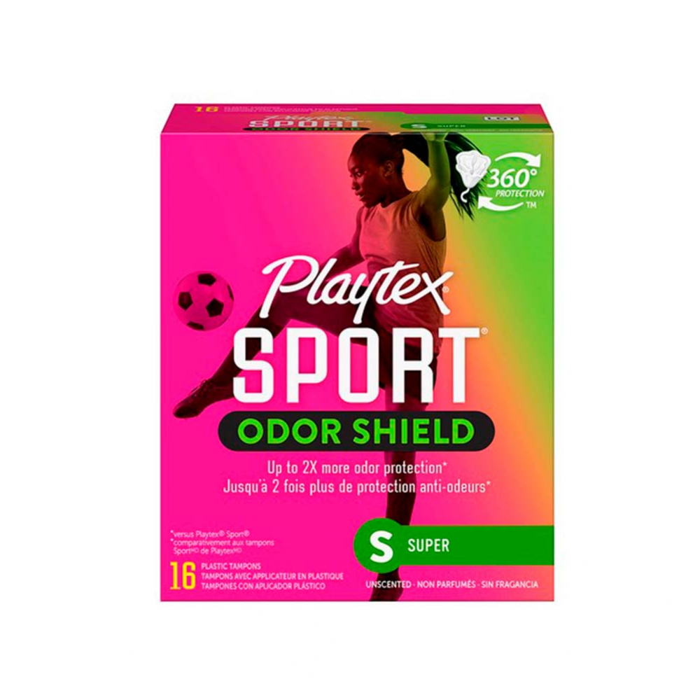 Playtex Sport Tampon and Liners - Combo Pack, 48 count per pack -- 8 per  case.